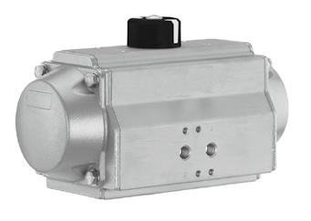 ane techniczne - GEÜ 481 z napędem pneumatycznym typ R/S edium sterujące filtrowane, suche sprężone powietrze, medium niekorozyjne Zakres temperaturowy -40.
