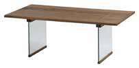 rustical oak CERES stolik okolicznościowy z 2 szufladami 110 x 41 x 60 cm coffee table with 2 drawers 110