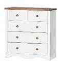 PRINCESSA 07/A* komoda 5 drawer z 5 szufladami sideboard 100 x 102 x 43 cm 100 x 102 x 43 cm