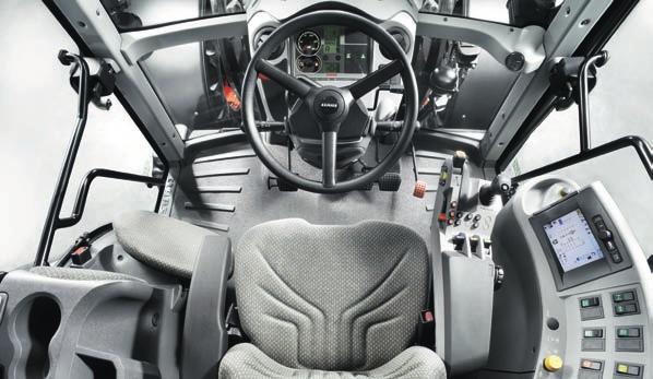 Komfort według CLAAS to coś więcej niż tylko warianty wyposażenia. Kierowca spędza w fotelu ciągnika do 2.