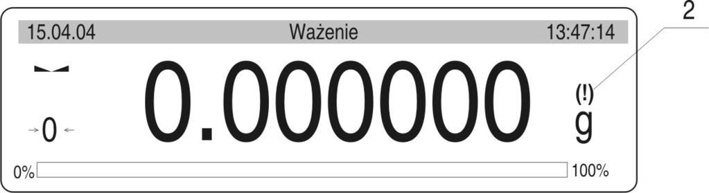 URUCHOMIENIE DZIAŁANIA KOREKCJI WYPORU POWIETRZA Rys. 11-1. Menu wagi włączenie funkcji korekcji wyporu powietrza Ustaw parametr P4 07 Kor. wyp. pow. na wartość 1 tak Rys. 11-2.