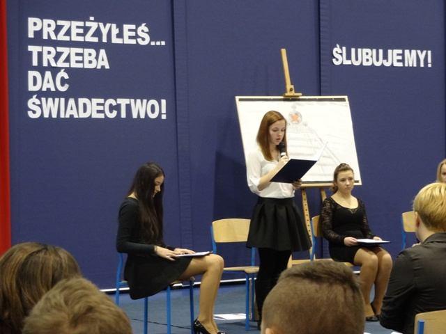 Dzień Patrona - 20 listopada 2015 Dnia 20 listopada 2015 r. odbyło się uroczyste ślubowanie uczniów klas pierwszych oraz obchody Dnia Patrona szkoły.