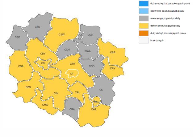 PROGNOZA NA 2018, WOJEWÓDZTWO KUJAWSKO-POMORSKIE ZMIANA ZAPOTRZEBOWANIA NA PRACOWNIKÓW BETONIARZE I ZBROJARZE PROGNOZA NA 2018, WOJEWÓDZTWO