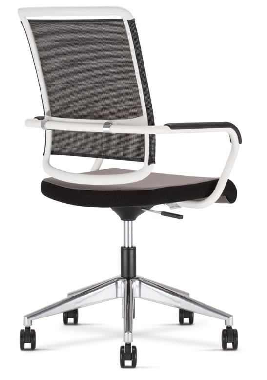 Xenium X-CROSS with the TILT mechanism Xenium X-CROSS z mechanizmem TILT The swivel conference chairs with the built-in TILT mechanism and the free-floating function in the range of 11 provide every