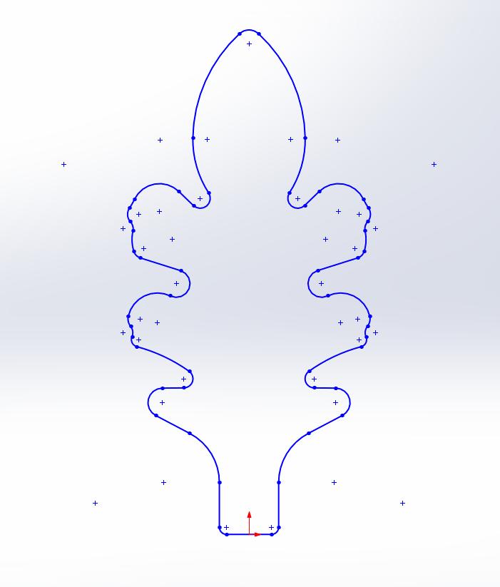 2. PRZEBIEG PROCESU MODELOWANIA WYKROJNIKA Oprogramowanie SolidWorks stanowi aplikacje automatyzującą projektowanie, która umożliwia konstruktorom szybkie szkicowanie poszczególnych elementów,