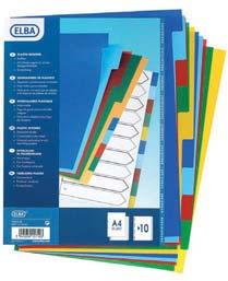 Format Zestaw BN 204769 A4+ 1-12 kpl 12 BN 204724 A4+ 1-31 kpl 31 BN 204790 A4+ A-Z kpl 20 Przekładki Q-CONNECT Mylar Wykonane z