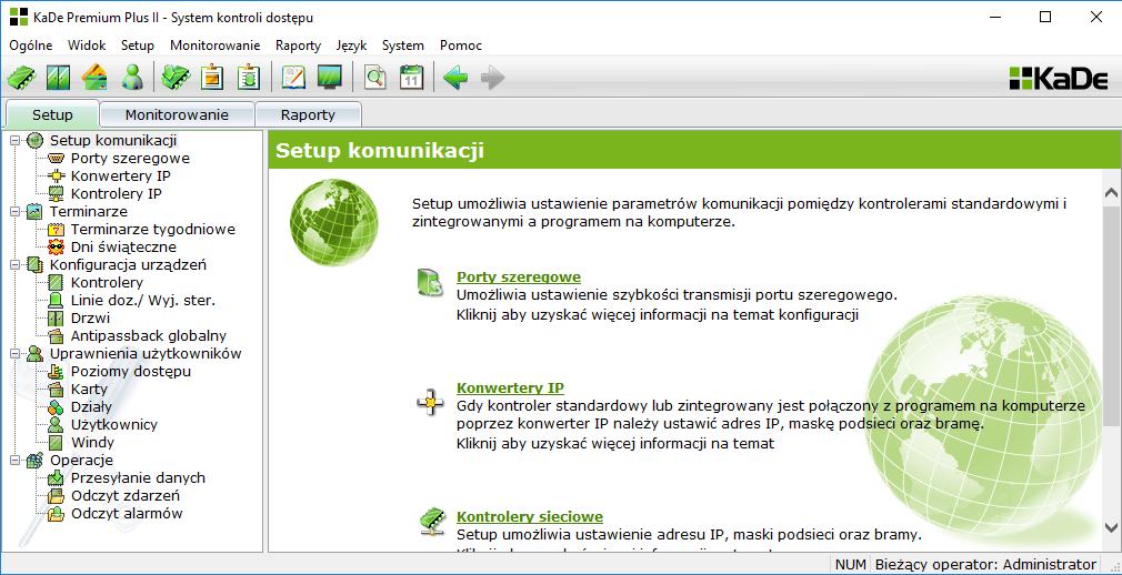 Rozdział 3. KONFIGURACJA BAZY DANYCH SYSTEMU Setup bazy danych systemu ma na celu stworzenie bazy danych fizycznych i logicznych elementów systemu.