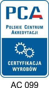 Kompetencje Ośrodek Badań Atestacji i Certyfikacji OBAC Sp. z o.o. Akredytowaną jednostką certyfikującą wyroby na podstawie akredytacji udzielonej przez Polskie Centrum Akredytacji