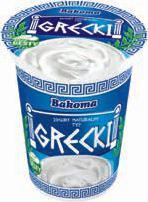 naturalny Bakoma typ grecki 400 g, 0,87 zł / 100 g 3,99 12%