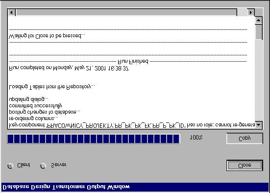 Proces transformacji Krok 3 - uruchomienie procesu Uruchomienie