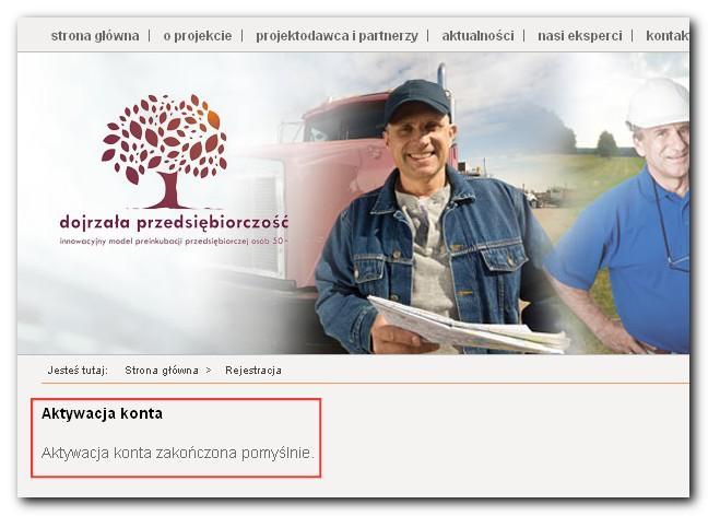 używając jako loginu adresu e- mail, który podałeś