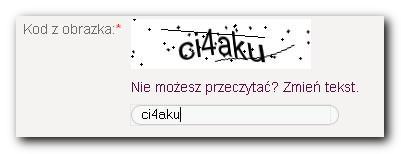 W serwisie udostępniony jest regulamin oświadczenie uczestnika projektu o