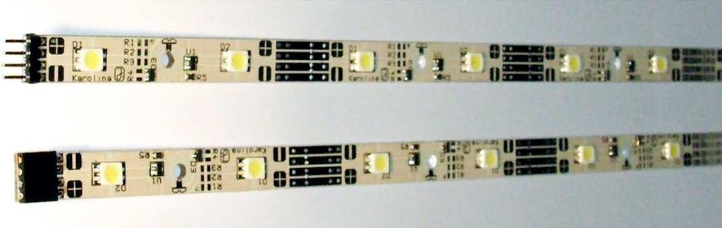 LISTWA POWERLED L0/30 POWERLED L0/30 to moduł w formie listwy, na którym zainstalowano dziesięć szerokokątnych (2θ½=20 O ) multichip owych diod LED typu long life średniej mocy (0 x 250 mw)*.