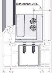 13 technika progowa VEKA Łączniki słupka stałego - Topline/Softline/Swingline Łącznik