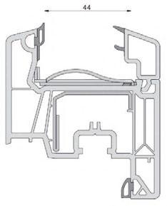 GF9076-1-AD Softline 76 AD z pakietem szybowym 1.