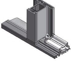 szklenia z aluminium EV1