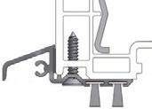 technika progowa VEKA 50 COMBI - technika progowa NL2011 Próg ciepły 4mm 4x20x4500, EV1, PCV szary, folia ochronna Numer Profile podprogowe Opis Opakowanie/m TS714NL TSUK6265, TSUK4135, TSUK5049,