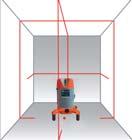 6 Nedo QUASAR Samopoziomujący laser wieloliniowy do ustawiania, przenoszenia kątów prostych, pionowania i niwelowania.