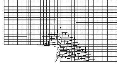 utraty stateczności c) model wzorcowy stan po wykonaniu wykopu, analogiczny do postaci utraty stateczności Fig. 2.