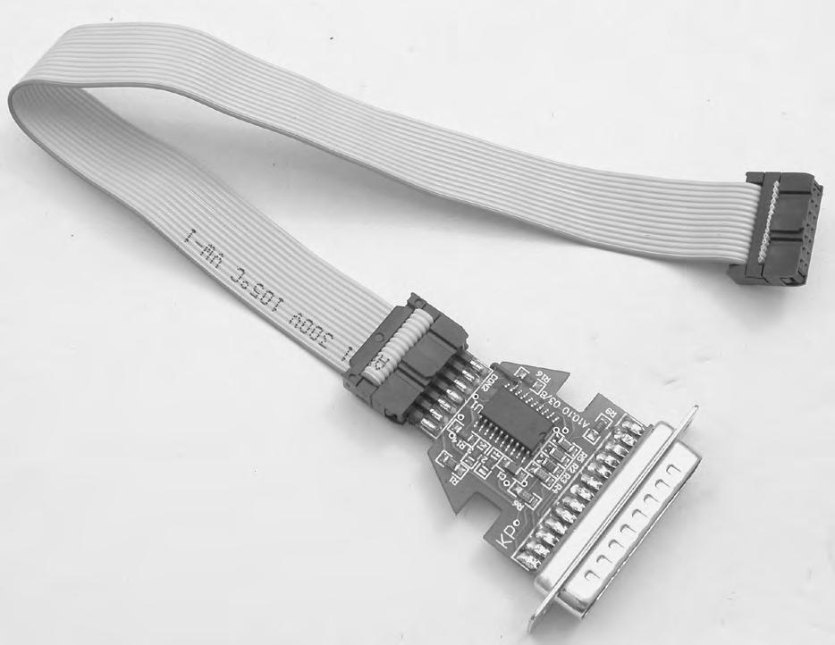 Schemat elektryczny programatora umożliwiającego programowanie mikrokontrolerów MSP430 przedstawiono na rys. 1.
