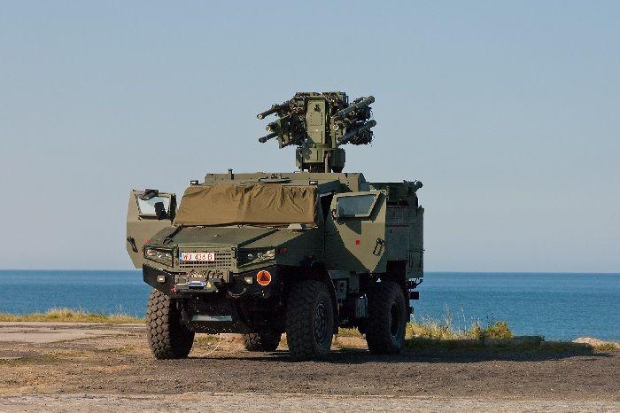 SPZR POPRAD wersji wdrożeniowej w trakcie strzelań bojowych na terenie Centralnego Poligonu Sił Powietrznych w Ustce w 2014 r. - fot. iu.wp.mil.