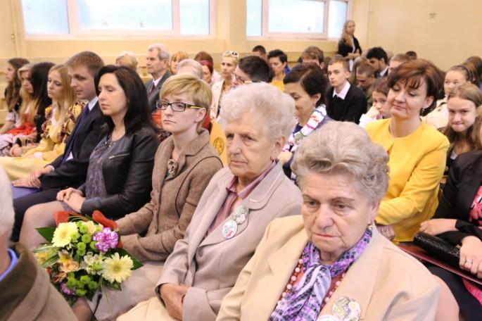 Sybiraków z Szymonowa Zofii Bagińskiej, która zaprezentowała historię i współczesność placówki, z którą nasze gimnazjum współpracuje już od kilku lat.