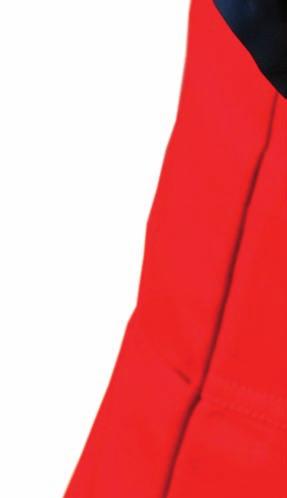 wymienionymi substancjami Red PVC fully coated, interlock lining, smooth finish, knit wrist.