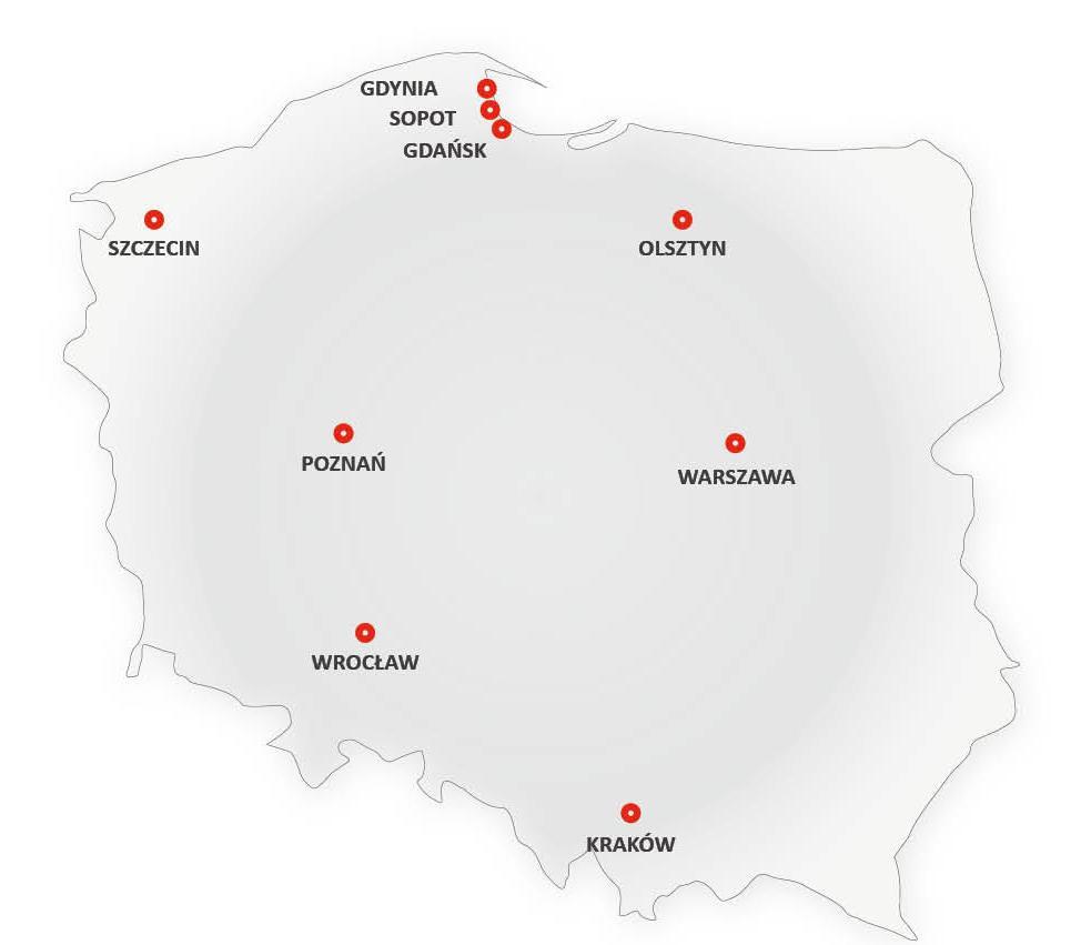 ROZSZERZENIE OFERTY MIESZKAŃ Do końca 2013 r. do oferty wprowadzonych zostanie 1.258 mieszkań o łącznej PUM ok. 67 tys. mkw., wybudowanych w ramach 8 nowych projektów mieszkaniowych.