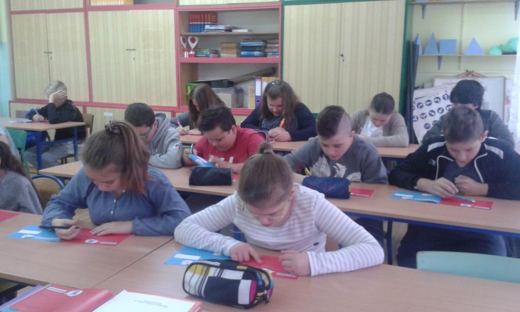 Zajęcia z Busoli w klasie V VI Szkoły Podstawowej
