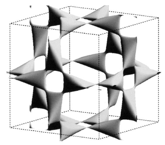 Jony Ag + przeskakują między 12 pozycjami o symetrii tetragonalnej przemieszczenia jonów na podstawie dyfrakcji