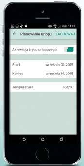 Moduł komunikacji internetowej Jeżeli instalacja grzewcza jest wyposażona w moduł komunikacji internetowej VR 920, można nią wygodnie sterować z dowolnego miejsca z wykorzystaniem bezpłatnej