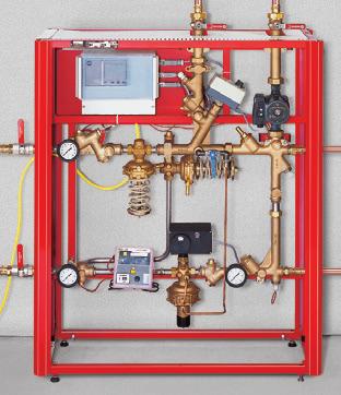 Zasady stosowania metalowych systemów instalacyjnych - Wydanie 3 Instalacje ciepłownicze System Profipress może być stosowany w instalacjach ciepłowniczych.