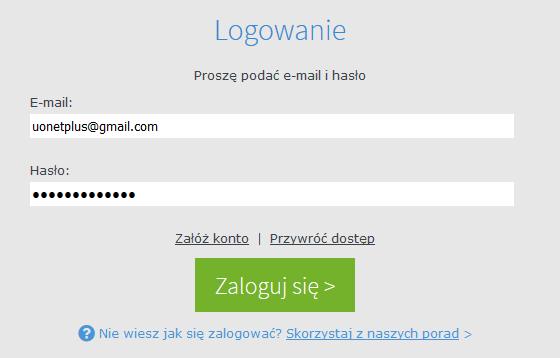 Jak rozpocząć pracę z systemem UONET+? 4/24 9. Zamknij okno przeglądarki. Logowanie do systemu UONET+ 1.