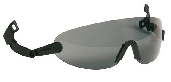 Ochrona oczu Kompatybilne okulary ochronne, idealnie dostosowane do pełnionej funkcji Obok osłon twarzy, w przygotowanym przez 3M systemie kompatybilnego sprzętu ochrony osobistej znajduje się pełna