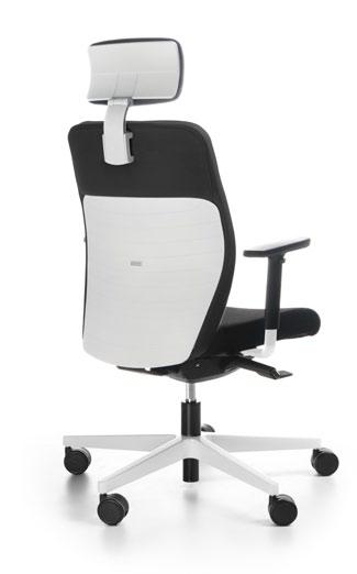 black & white collection zwei Farbvarianten: weiß und Schwarz ergonomisch profilierte