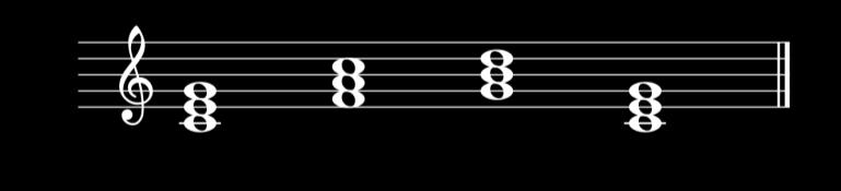 wszystkie składniki każdego z tych akordów. W jakiej tonacji jest ta triada?... 13.