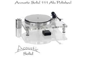 Acoustic Solid 111 Transparent Alu Polished Cena brutto 11490 pln Gramofon wzorowany na modelu Acoustic Solid 111 Wood, wykonany z czystego aluminium, wykończenie "polished".