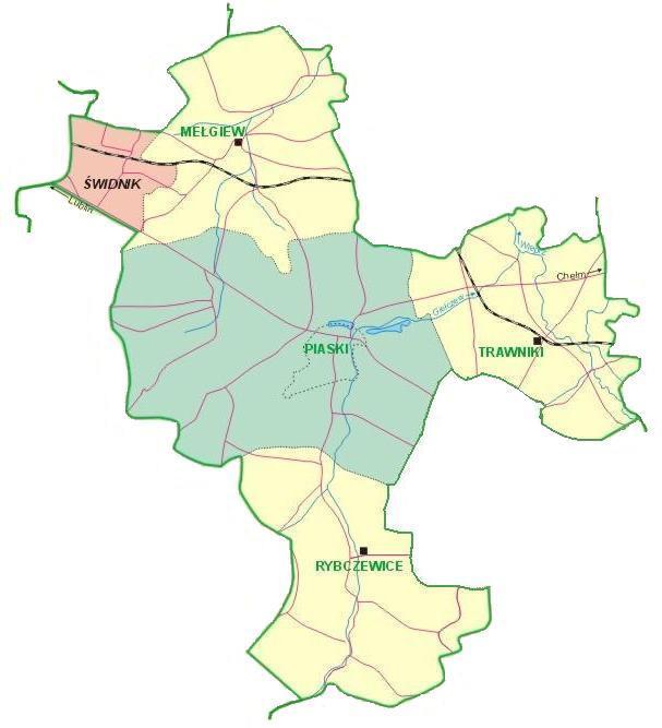 Charakterystyka powiatu. Charakterystyka powiatu świdnickiego. Powiat świdnicki leży w centralnej części województwa lubelskiego. Jego powierzchnia wynosi 468,3 km 2 i liczy ok. 72,5 tys. mieszkańców.