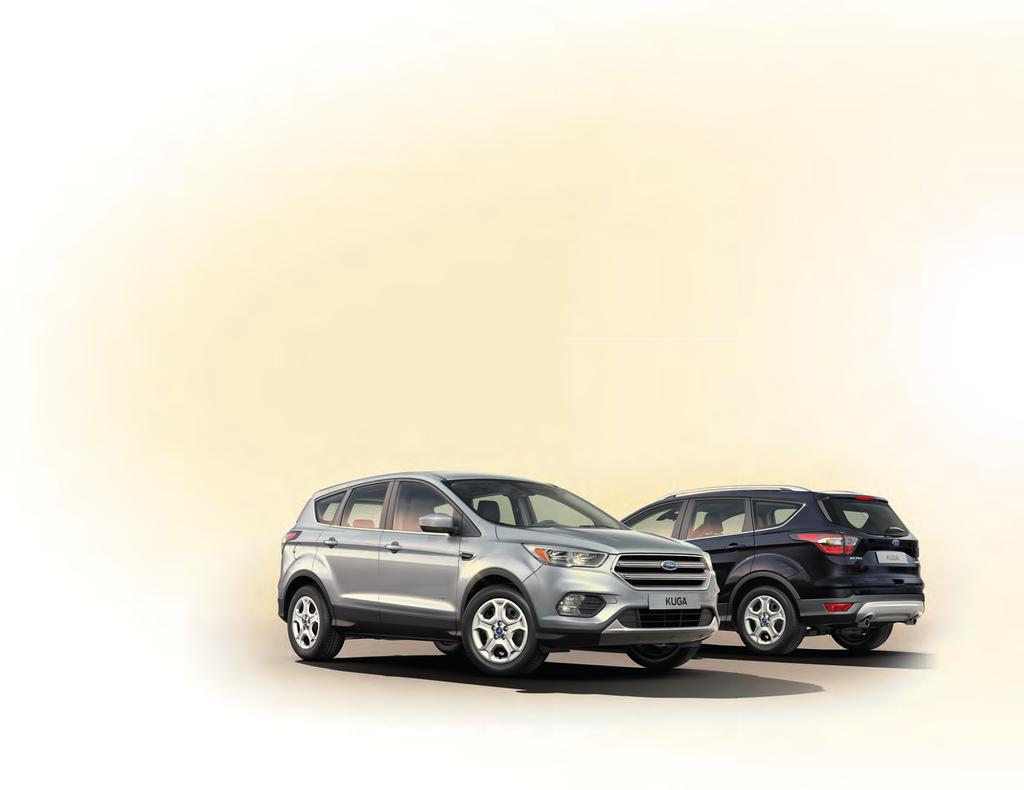 NOWY FORD KUGA Wybrane wyposażenie standardowe Wersja Trend Wybrane wyposażenie standardowe Klimatyzacja manualna Radioodtwarzacz CD/MP3, 6 głośników (ICFAB) Inteligentny System Bezpieczeństwa (IPS)
