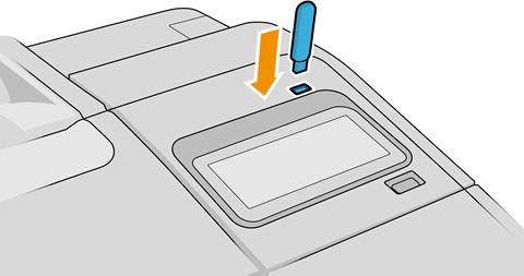 Wstęp Istnieje wiele różnych sposobów drukowania, które można wybrać w zależności od sytuacji i preferencji: Drukowanie pliku TIFF, JPEG, HP-GL/2, RTL, PDF lub PostScript bezpośrednio z napędu flash