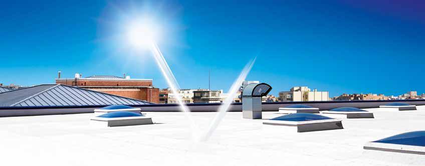 COOL-R WYSOKOREFLEKSYJNA WODOODPORNA Unikalna kombinacja parametrów COOL-R to redukcja temperatury pod dachem oraz bezszwowa hydroizolacja.