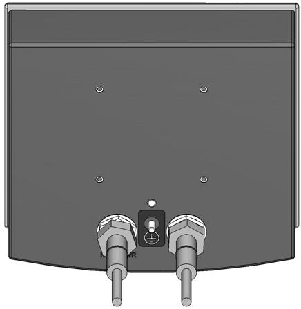 Sterownik systemu zawiera panel interfejsu sterownika, na którym znajdują się wyświetlacze i elementy sterujące służące do ustawiania i regulacji parametrów elektryzacji i przepływu, które są
