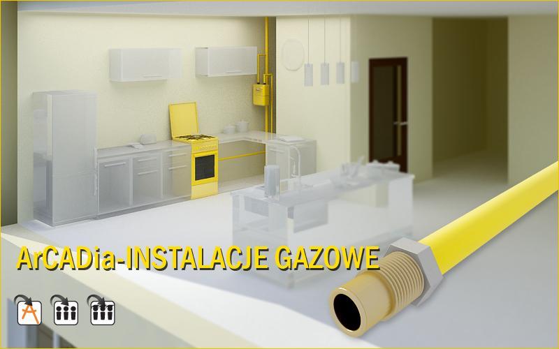 ArCADia INSTALACJE GAZOWE Podręcznik użytkownika
