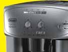 Sterowanie elektroniczne Dysza do spieniania mleka Wrzątek Regulacja stopnia zmielenia kawy Możliwość użycia kawy ziarnistej i