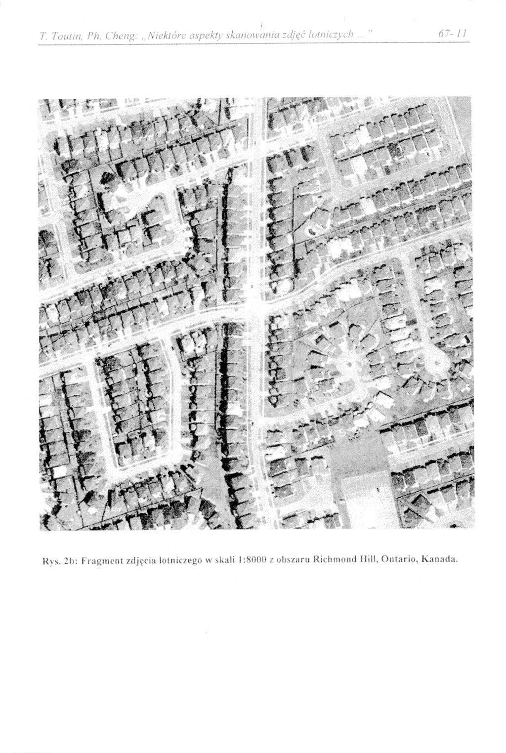 T. Ti ulin, Ph. Cheng: Niektóre aspekty skanowania zdjęć lotniczych 6 7- i i Rys.