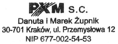 Konsole teatralne i estradowe Cyfrowe ściemniacze mocy SYSTEM dmx Sterowniki ARCHITEKTONICZNE OŚWIETLENIE LED ul. Przemysłowa 12 30-701 Kraków tel: 012 626 46 92 fax: 012 626 46 94 e-mail: info@pxm.