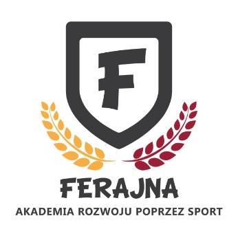 Regulamin zajęć Akademia Rozwoju poprzez Sport Ferajna prowadzonych przez Klub Sportowy Psoty I. POSTANOWIENIA OGÓLNE 1.