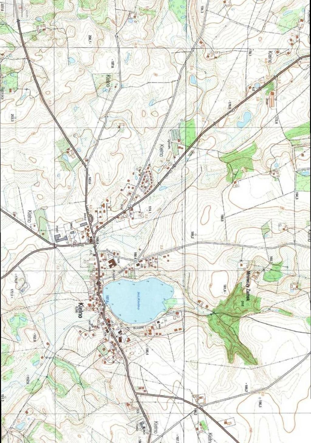 LEGENDA: Projektowana odcinek drogi - ul. Tredera Projektowana odcinek drogi - ul. Szkolna Projektowana odcinek drogi - ul.