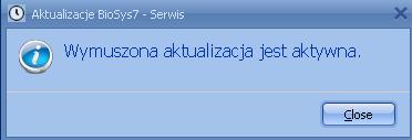 APLIKACJA Analogicznie postępujemy z naprawą aktualizatora aplikacji, uruchamiając BioSysUpdateProgram.exe z folderu BioSys Update Program.