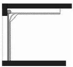 Typy prowadzeń Prowadzenie SL Nadproże: min. 450 mm Szerokość otworu: max. 8000 mm Węgarki: 120 mm (przy napędzie bocznym lub kołowrocie łańcuchowym jeden z węgarków musi mieć min.